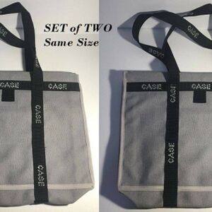 Lot of 2 -CASE Tractors, Tool ,Weight Bag ,Canvas Tote Carrying Bag Case…